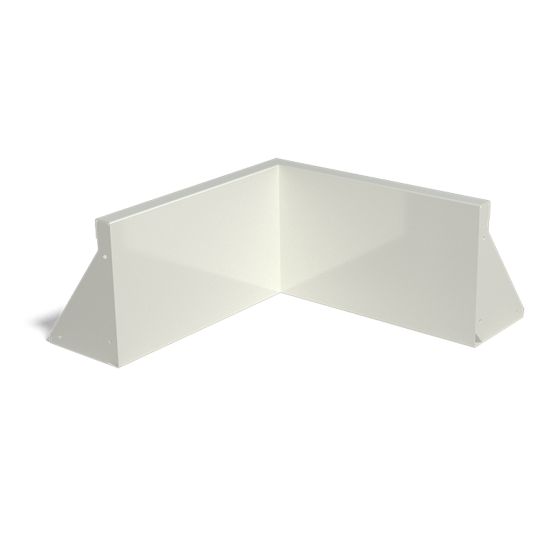 Mur de soutènement en acier - Angle intérieur - 50 x 50 x 30 cm