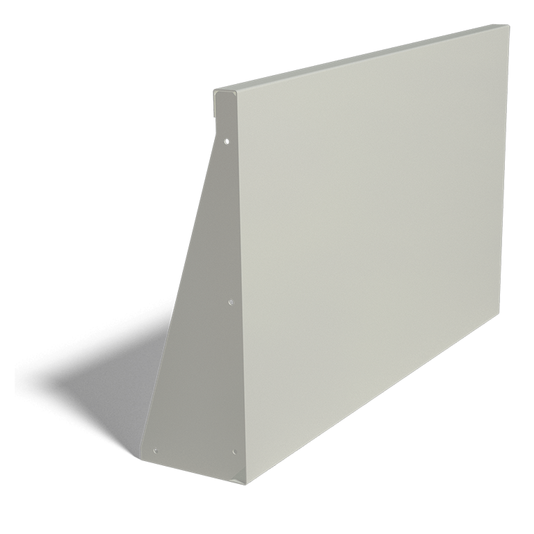 Mur de soutènement en acier - Droit - 100 x 60 cm