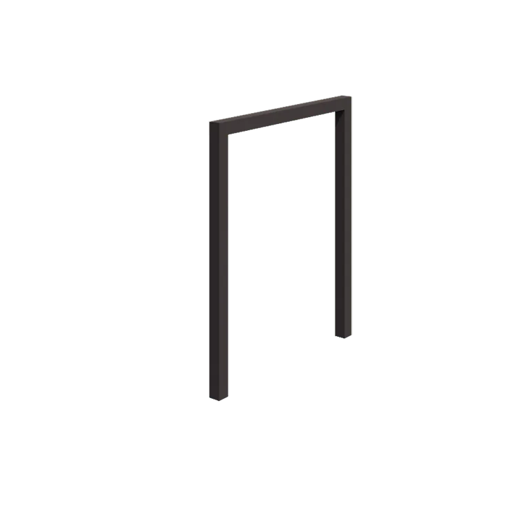 Pergola en acier - Droit - 200 x 230 cm - RAL7016 mat (gris anthracite) - Sans plot béton